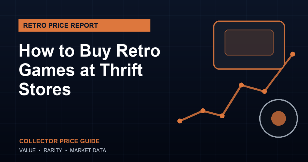 how to buy retro games at thrift stores guide featured image