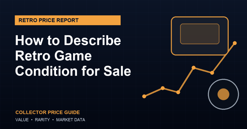 how to describe retro game condition for sale guide featured image