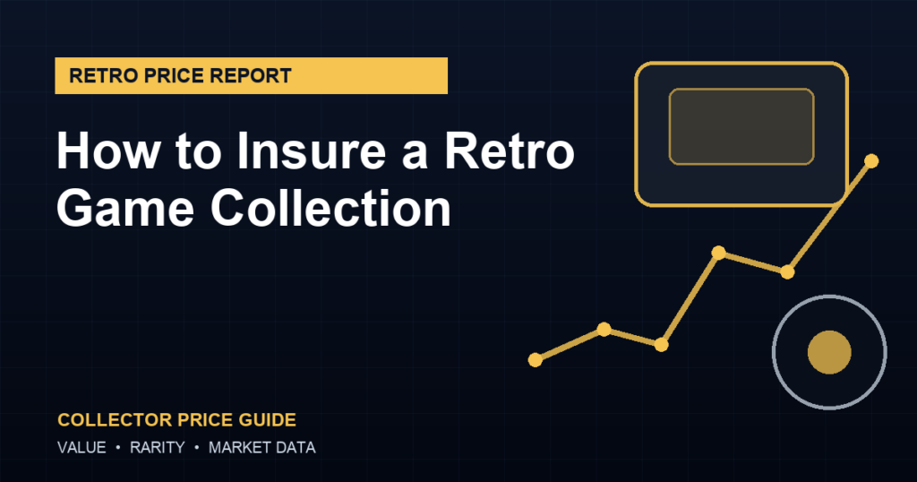 how to insure a retro game collection guide featured image