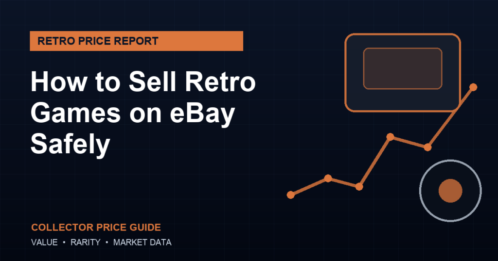 how to sell retro games on ebay guide featured image