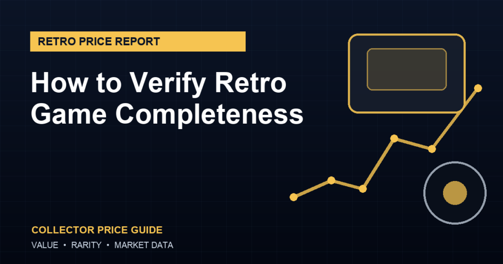how to verify retro game completeness guide featured image